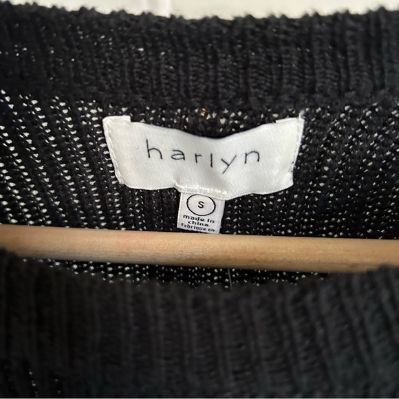 Gorgeous Black 2-piece layered Dress - Picture 5 of 7